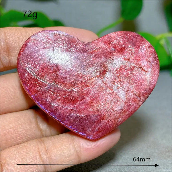 Red Moonstone Heart-ToShay.org