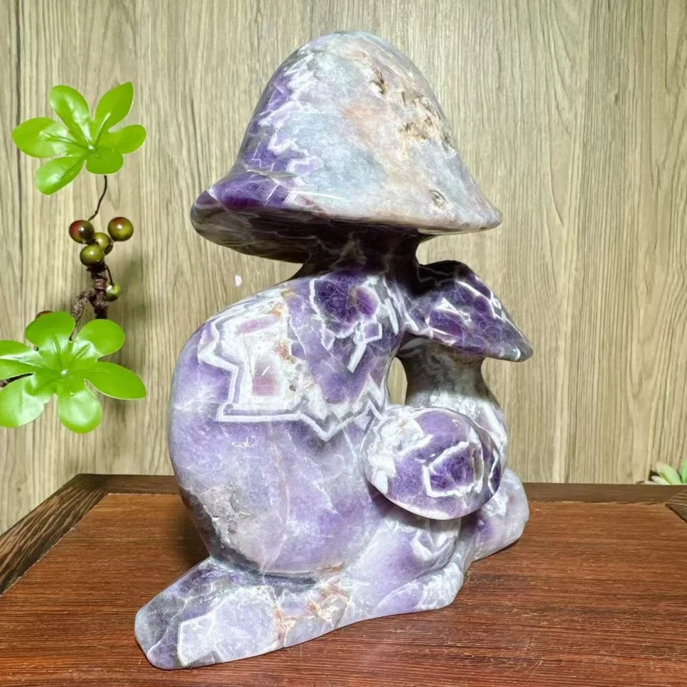 Purple Dream Amethyst Mushroom-ToShay.org