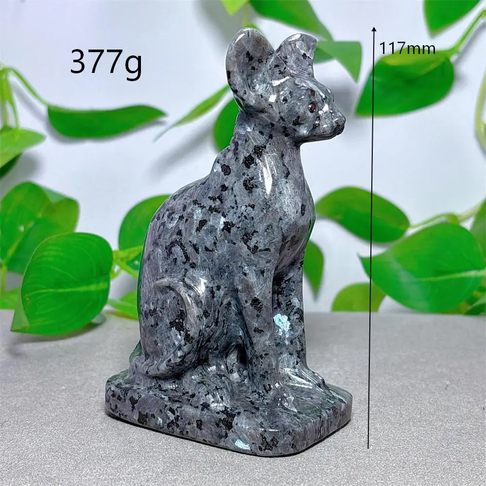 Grey Larvikite Cat-ToShay.org
