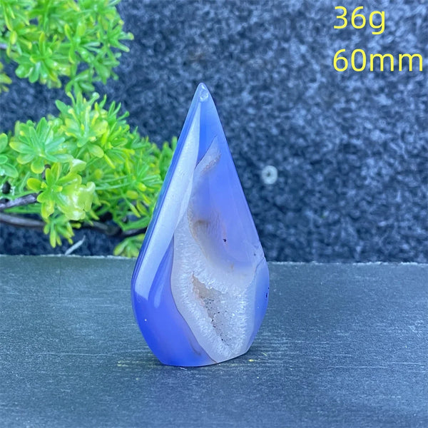 Blue Lace Agate Flame-ToShay.org