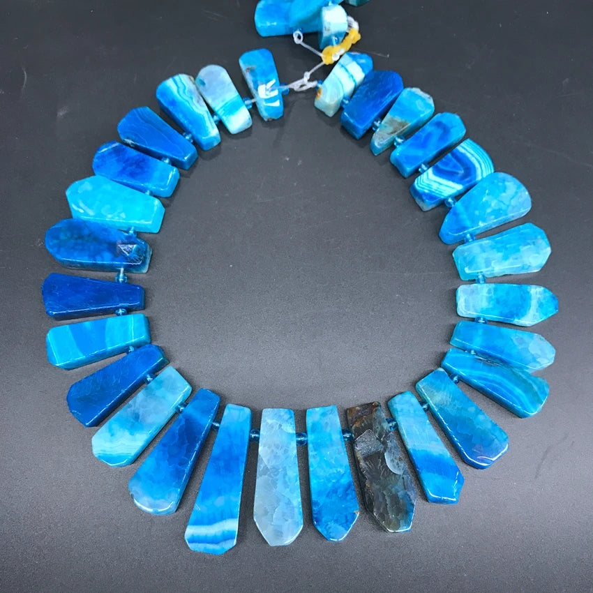 Mixed Dragon Vein Agate Beads-ToShay.org