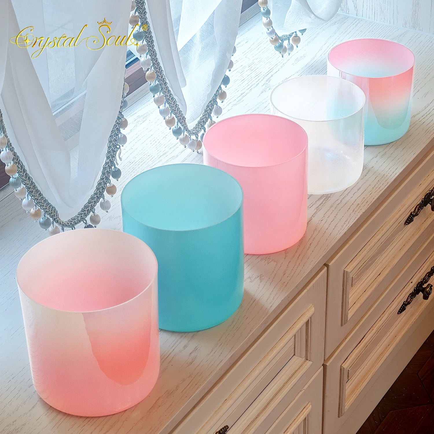 Mixed Crystal Singing Bowls-ToShay.org