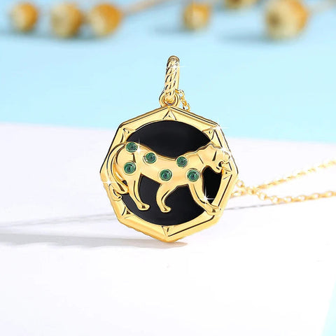 Gold Leopard Pendant-ToShay.org
