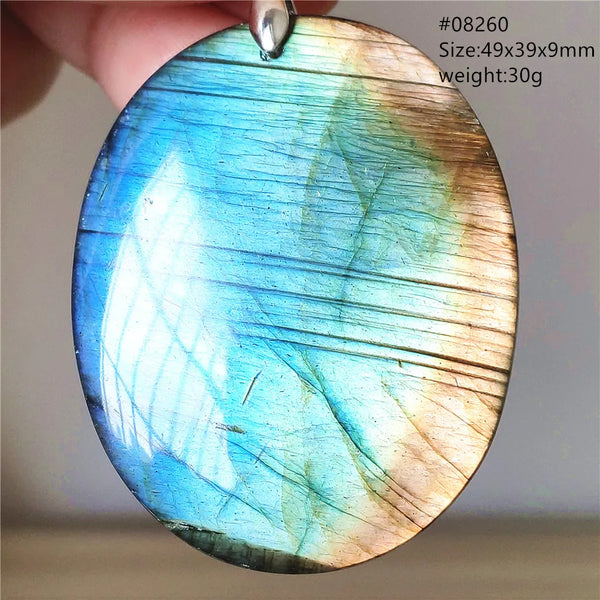 Blue Light Labradorite Pendant-ToShay.org