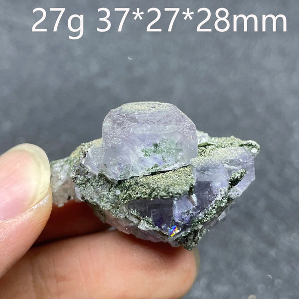 Blue Fluorite Rock Crystal-ToShay.org