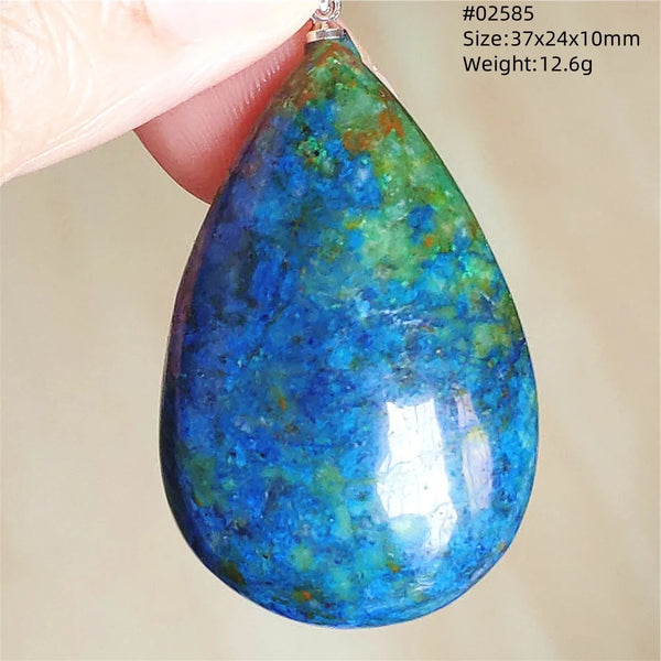 Blue Azurite Pendant-ToShay.org