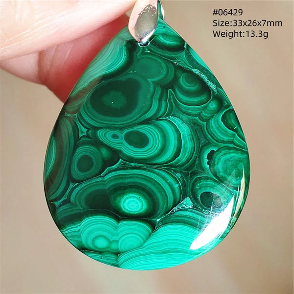 Green Malachite Pendant-ToShay.org