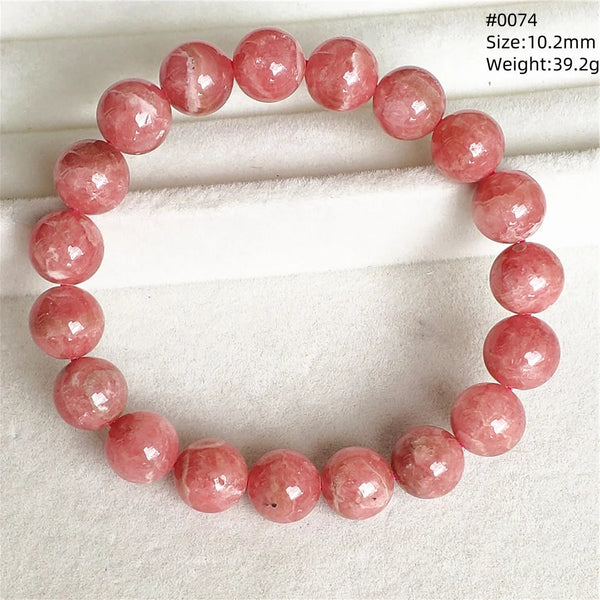 Pink Rhodochrosite Bracelet-ToShay.org