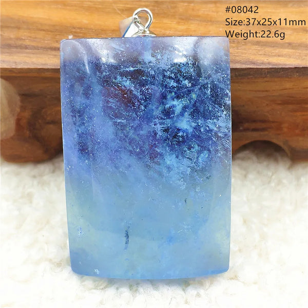 Blue Aquamarine Pendant-ToShay.org