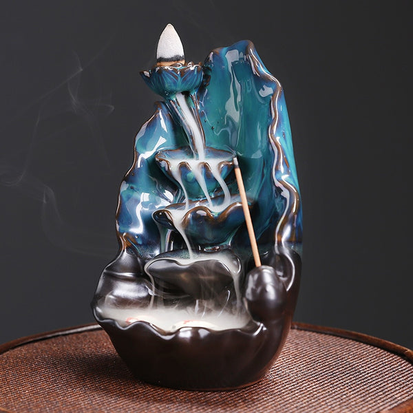 Lotus Leaf Incense Burner-ToShay.org