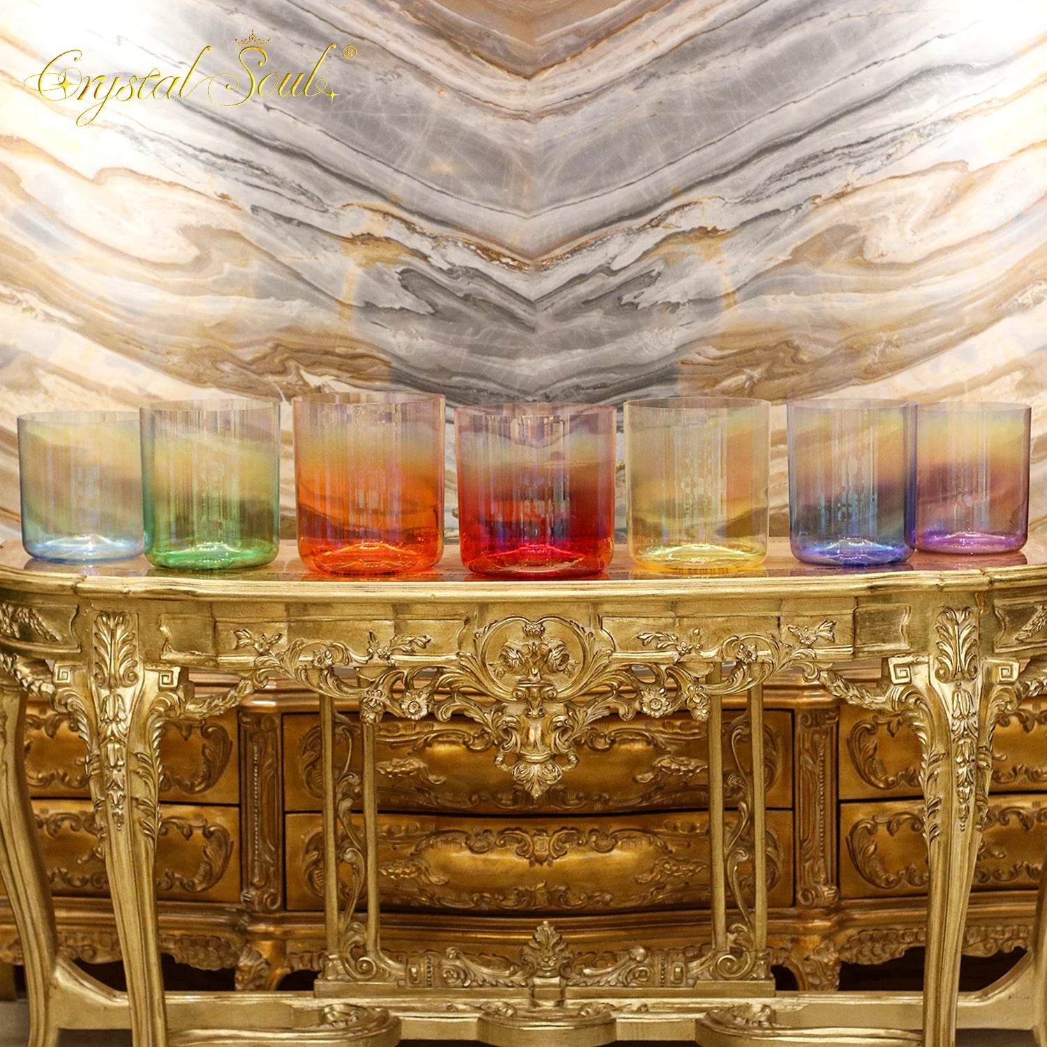 Mixed Crystal Singing Bowls-ToShay.org