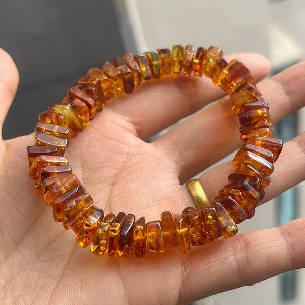 Yellow Amber Bracelet-ToShay.org
