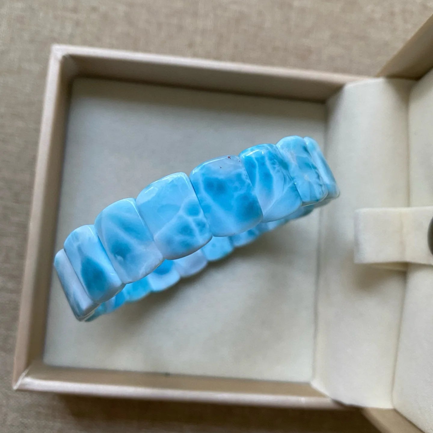 Blue Larimar Bracelet-ToShay.org