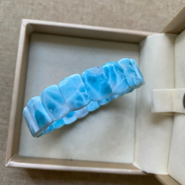Blue Larimar Bracelet-ToShay.org