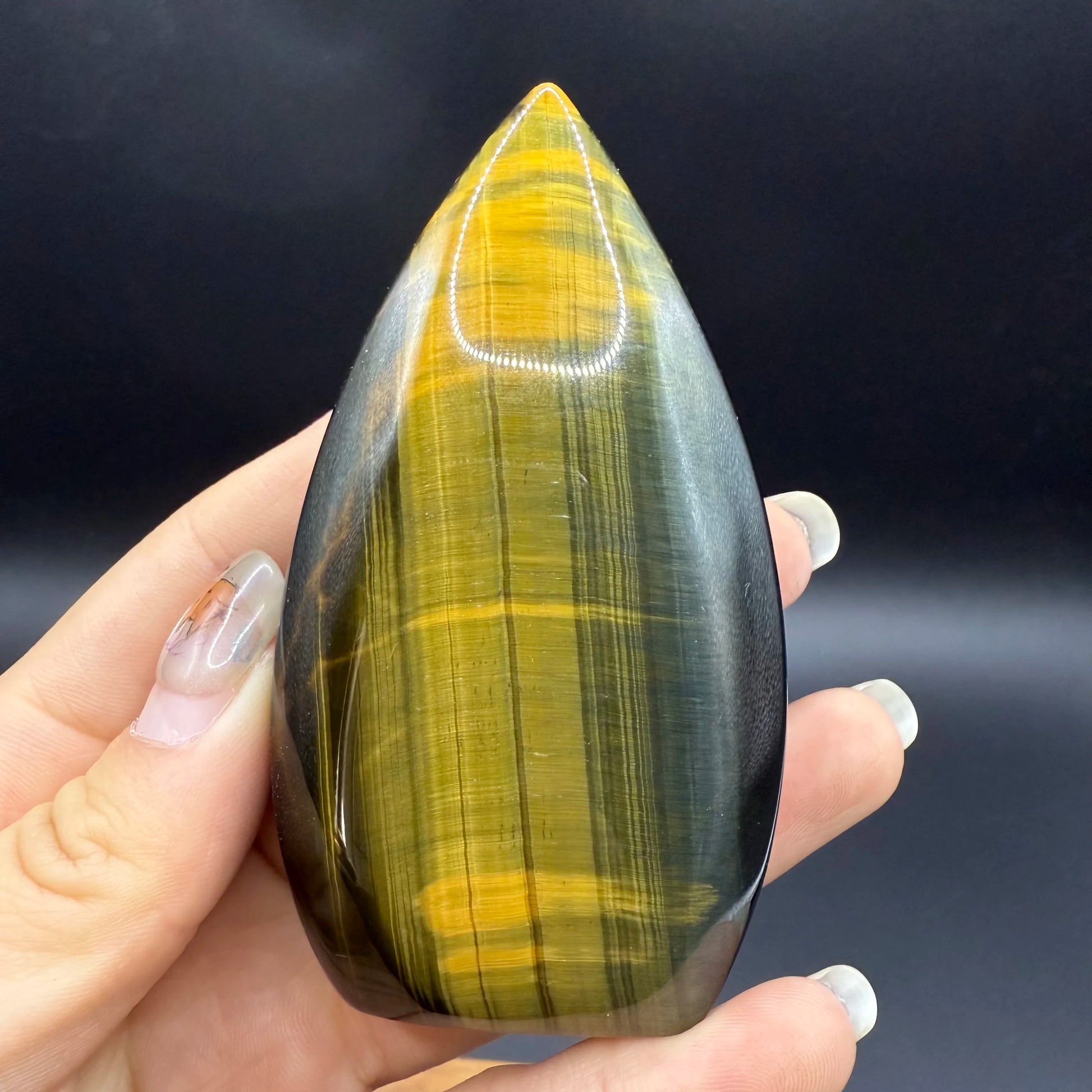 Blue Tiger Eye Torch-ToShay.org