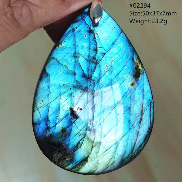 Blue Labradorite Pendant-ToShay.org