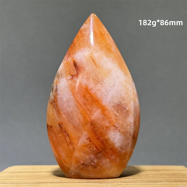 Red Glue Flower Crystal-ToShay.org