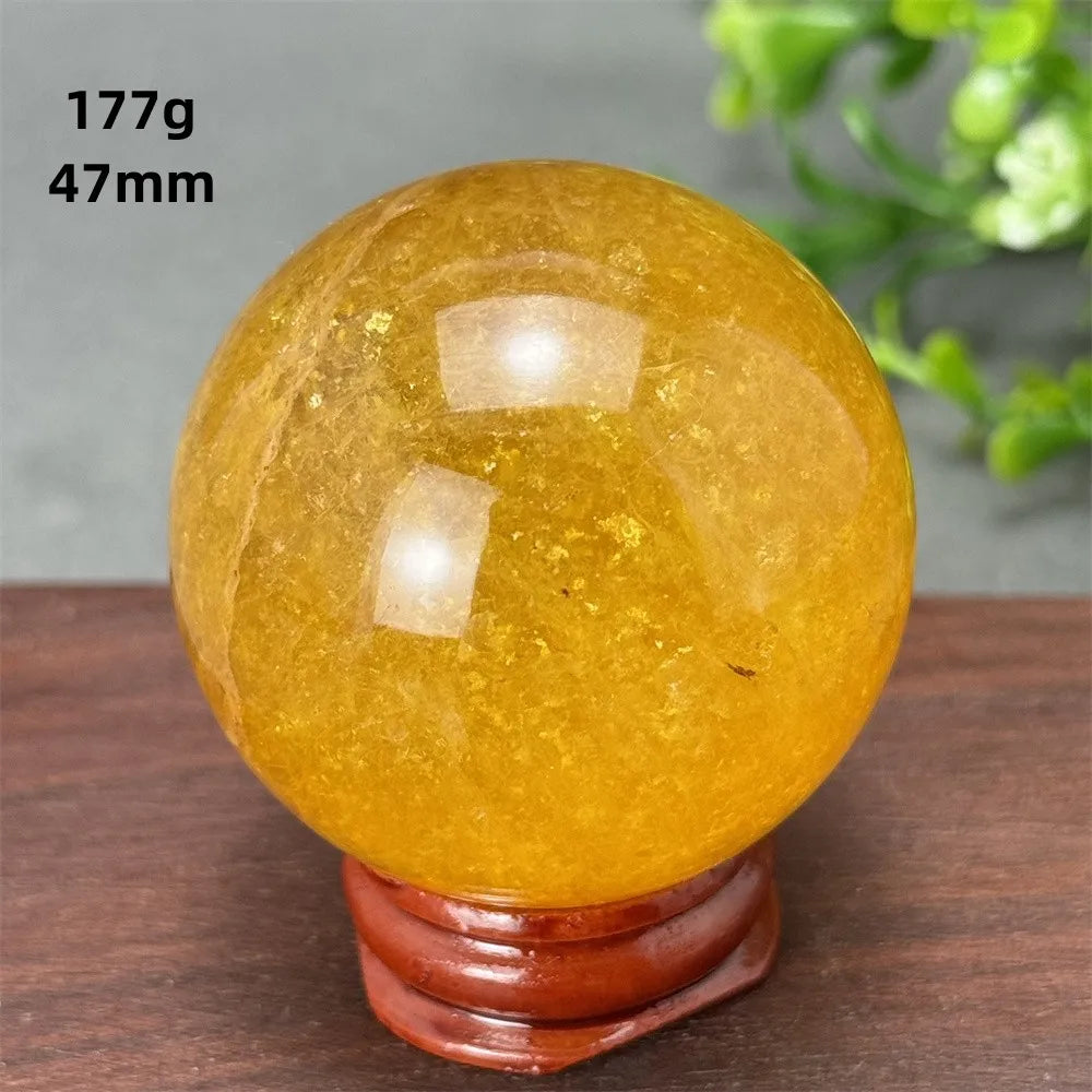 Gold Lepidolite Ball-ToShay.org