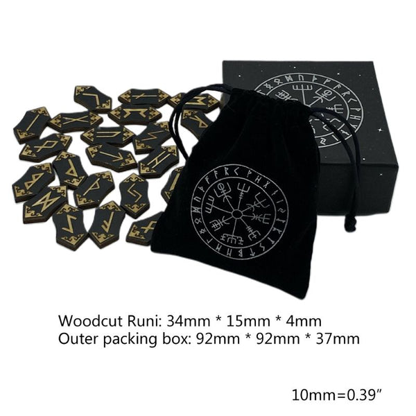 Black Wood Runes-ToShay.org