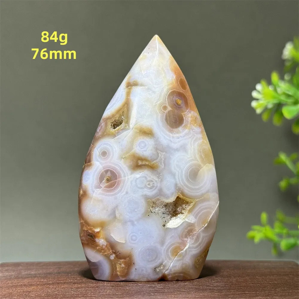 Green Marine Jasper Flame-ToShay.org