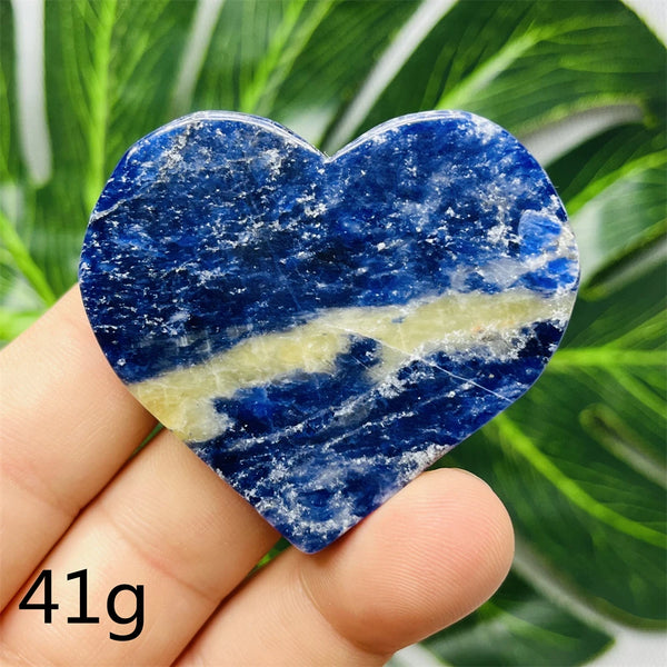 Blue Sodalite Heart-ToShay.org