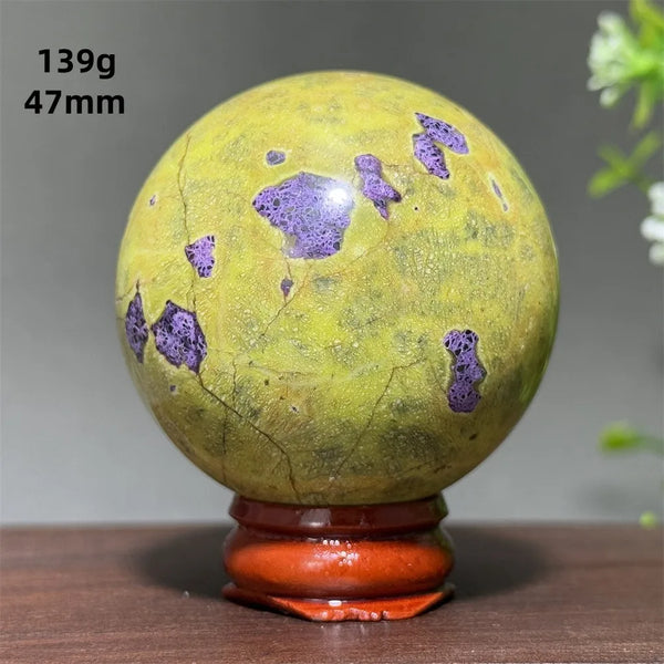 Green Atlantis Mineral Ball-ToShay.org