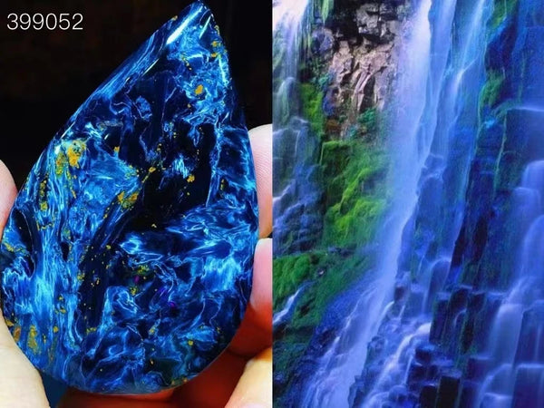 Blue Pietersite Chatoyancy Pendant-ToShay.org