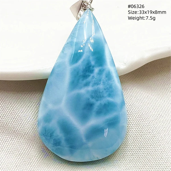 Blue Larimar Pendant-ToShay.org