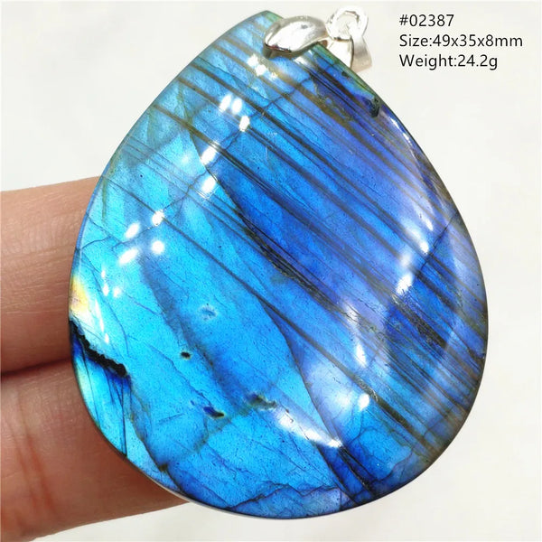 Blue Labradorite Pendant-ToShay.org