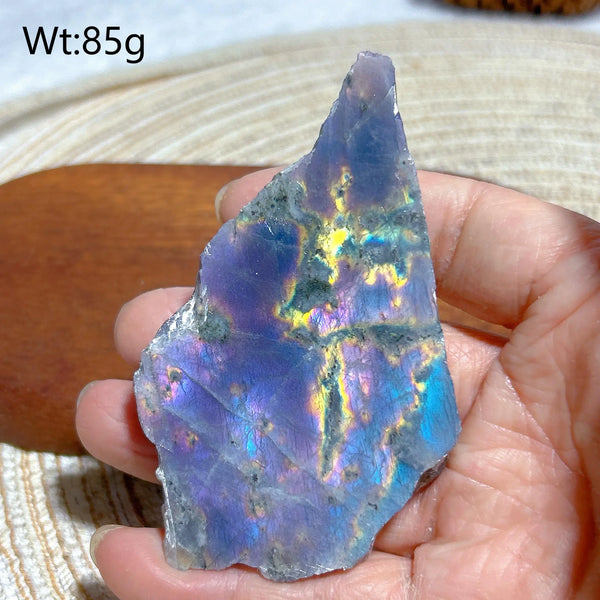 Purple Labradorite Slice-ToShay.org