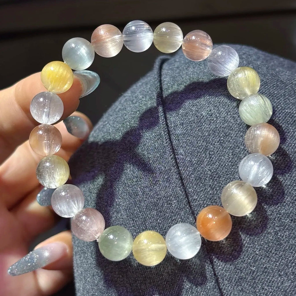 Mixed Rutilated Quartz Beads-ToShay.org