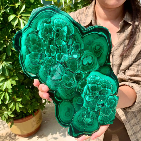 Green Malachite Cluster-ToShay.org