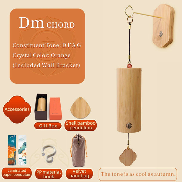 Bamboo Chord Wind Chimes-ToShay.org