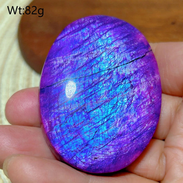 Purple Violet Rainbow Moonstone-ToShay.org