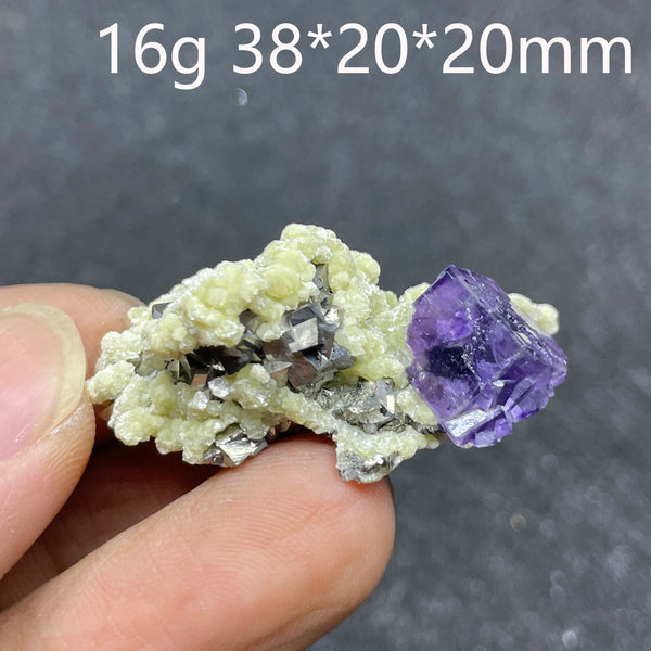 Purple Fluorite Mineral Quartz-ToShay.org