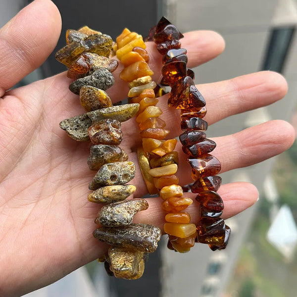 Yellow Amber Bracelets-ToShay.org
