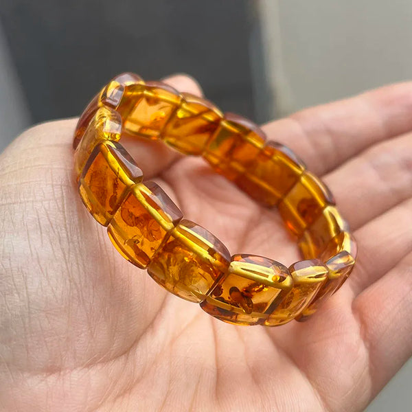 Yellow Amber Bracelet-ToShay.org