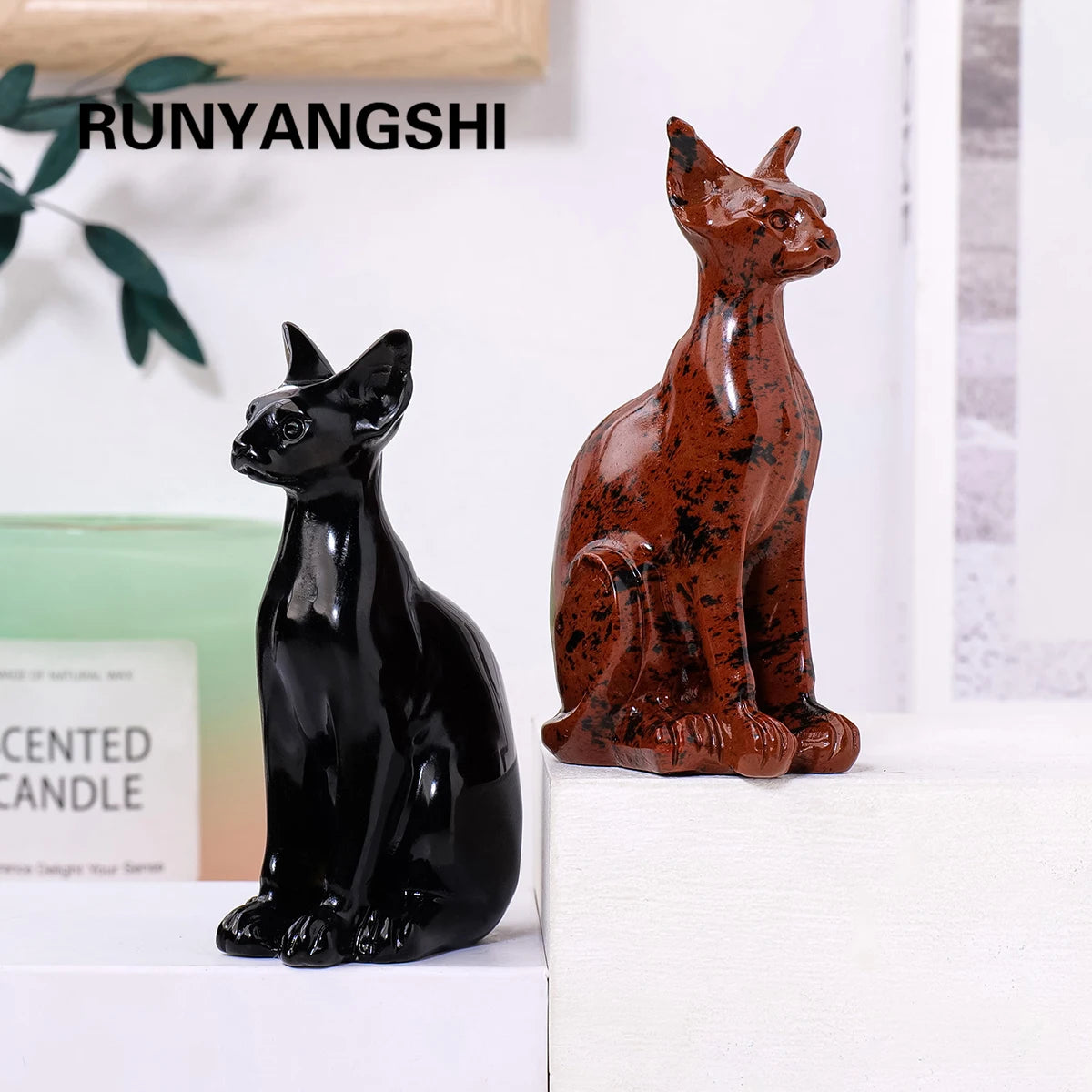 Mixed Crystal Egyptian Cat-ToShay.org