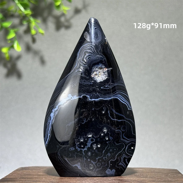 Black Agate Torch-ToShay.org