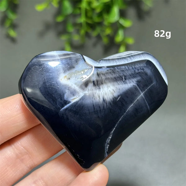Black Agate Heart-ToShay.org