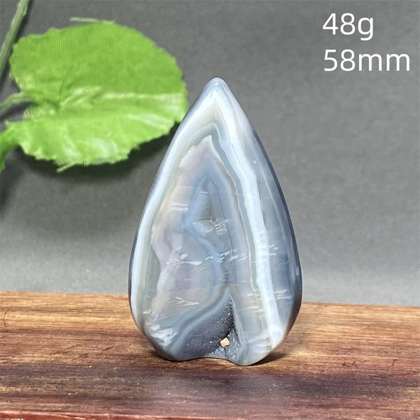 Black Silk Agate Torch-ToShay.org