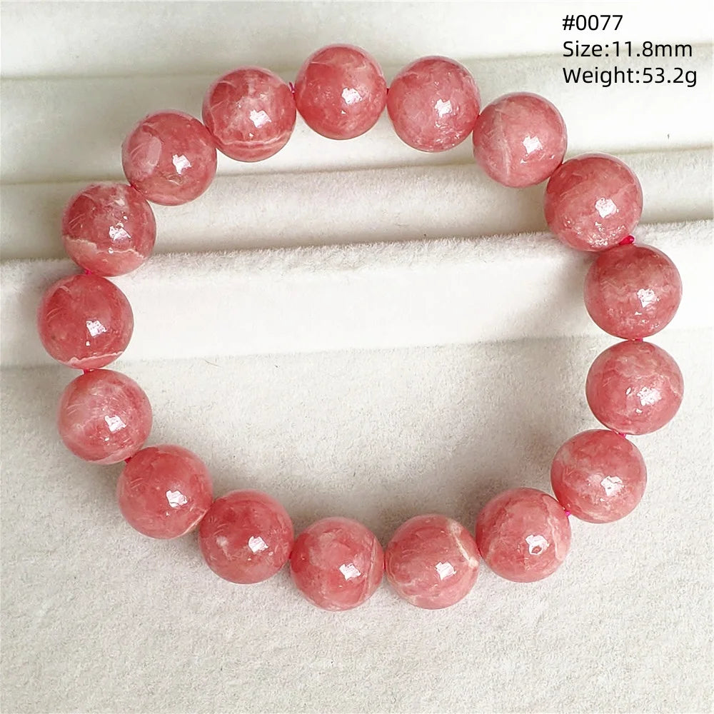 Pink Rhodochrosite Bracelet-ToShay.org