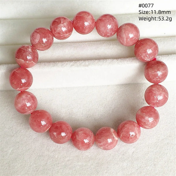 Pink Rhodochrosite Bracelet-ToShay.org