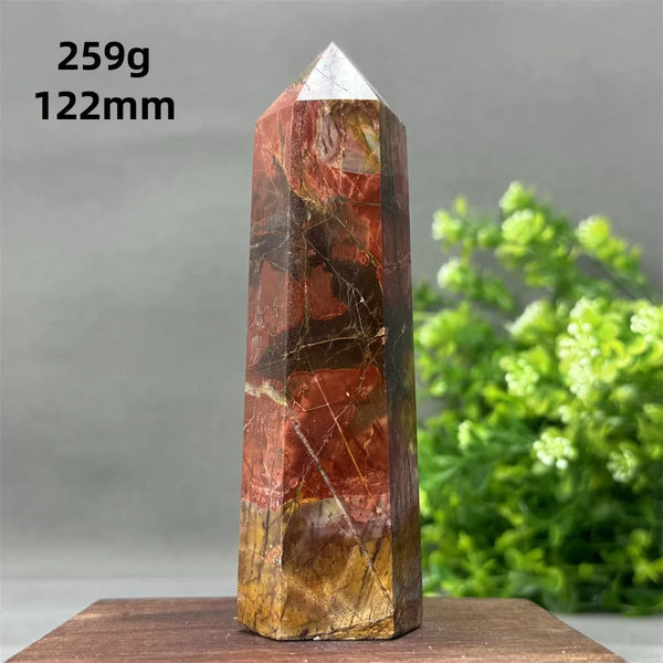 Red Turquoise Hex Wand-ToShay.org
