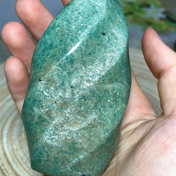 Blue Amazonite Flame-ToShay.org