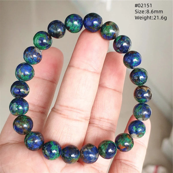 Blue Malachite Azurite Bracelet-ToShay.org