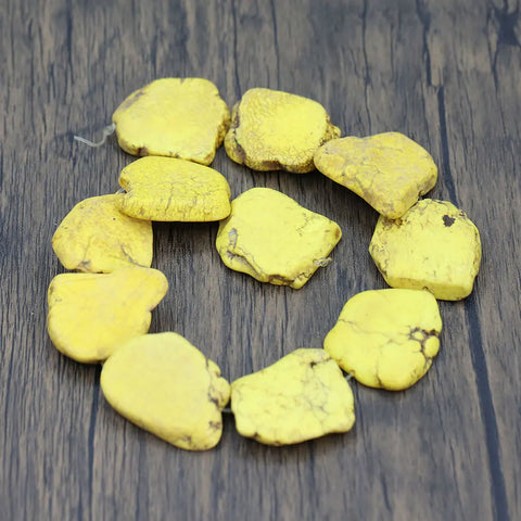 Yellow Turquoise Beads-ToShay.org