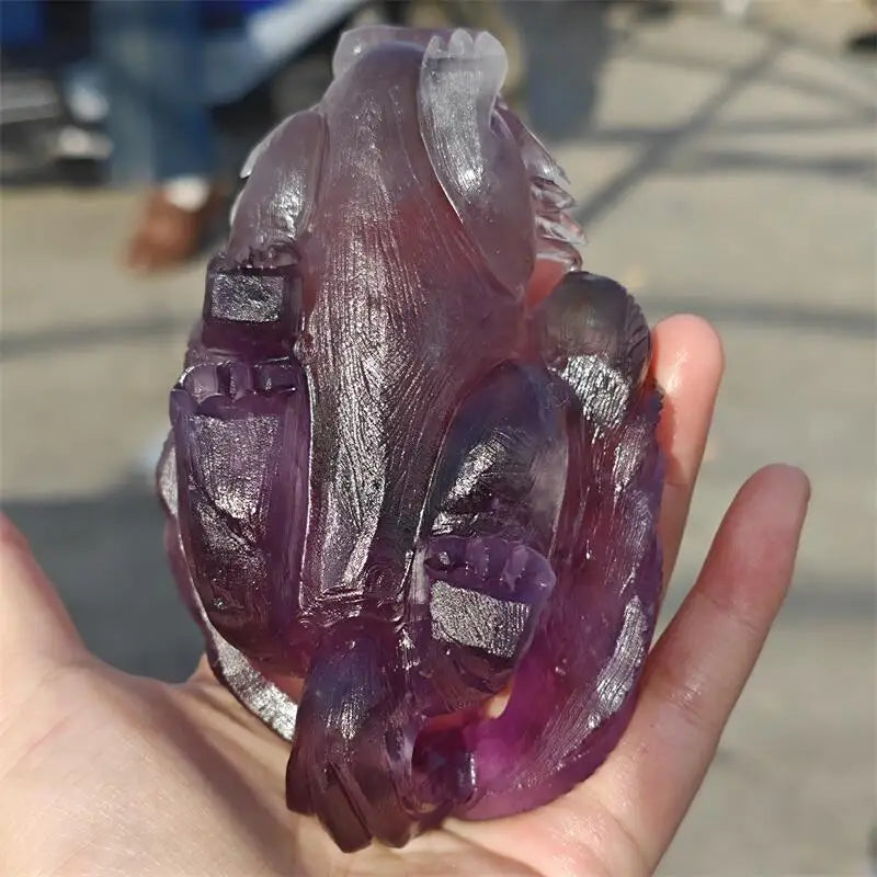 Purple Fluorite Pixiu-ToShay.org