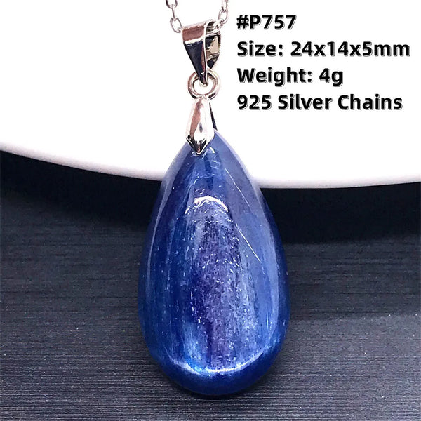 Blue Kyanite Pendant-ToShay.org