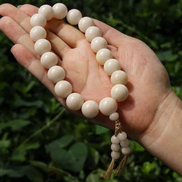 White Jade Bodhi Root-ToShay.org